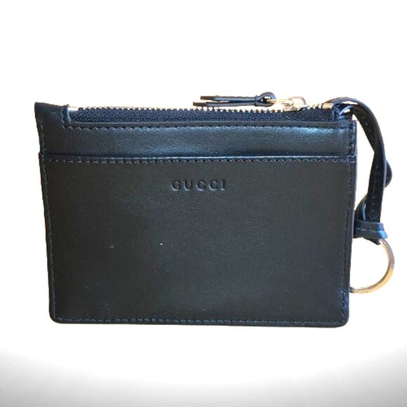 Gucci GG Marmont Matelassé Chevron Leather Key Case - Picture 2 of 6